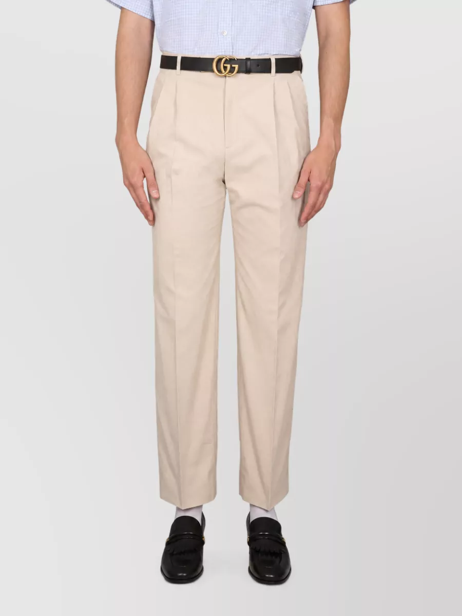 Gucci Embroidered Tailored Trousers