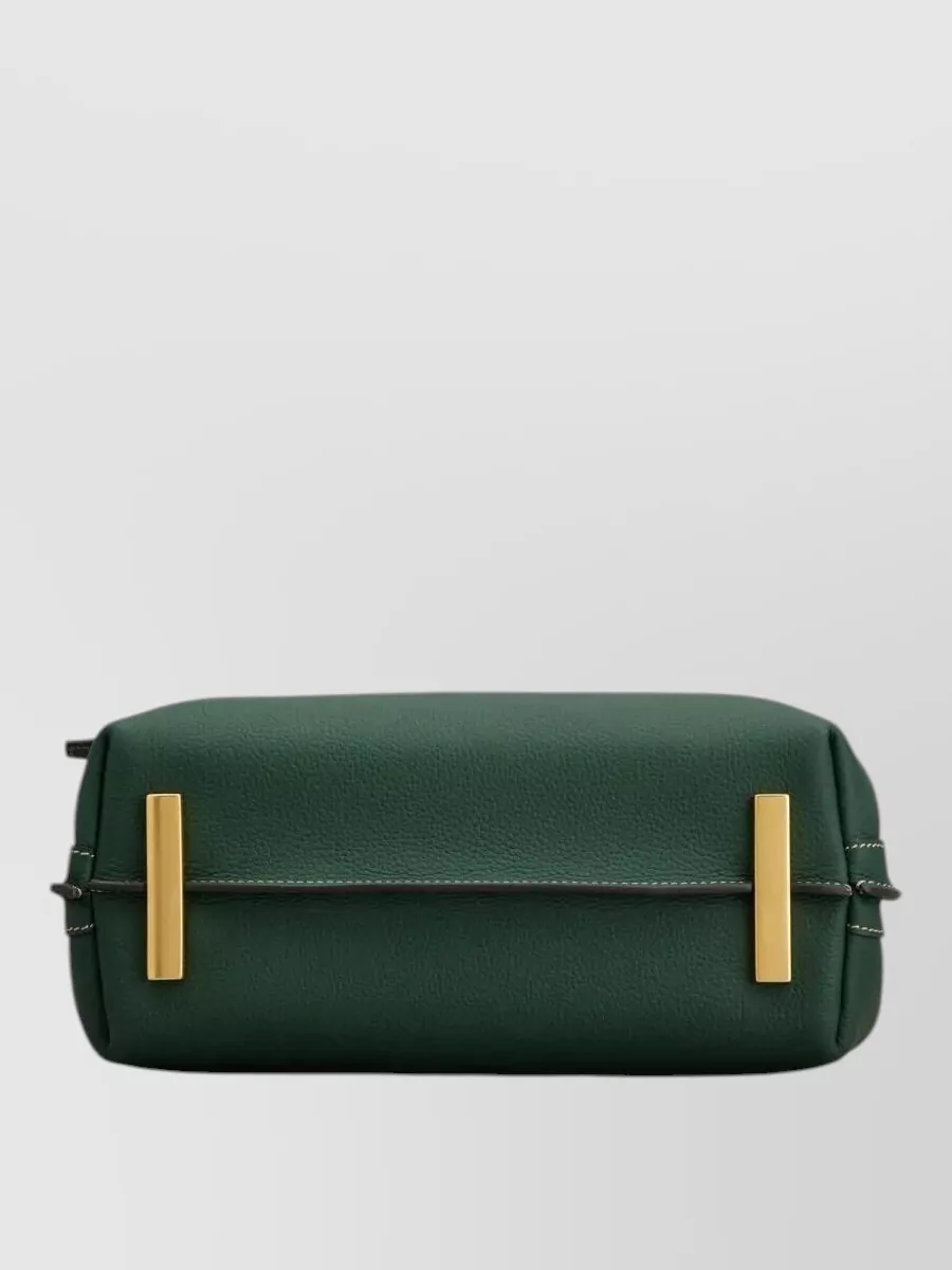 Tod's Leather Mini Tote Bag Top Handle Strap