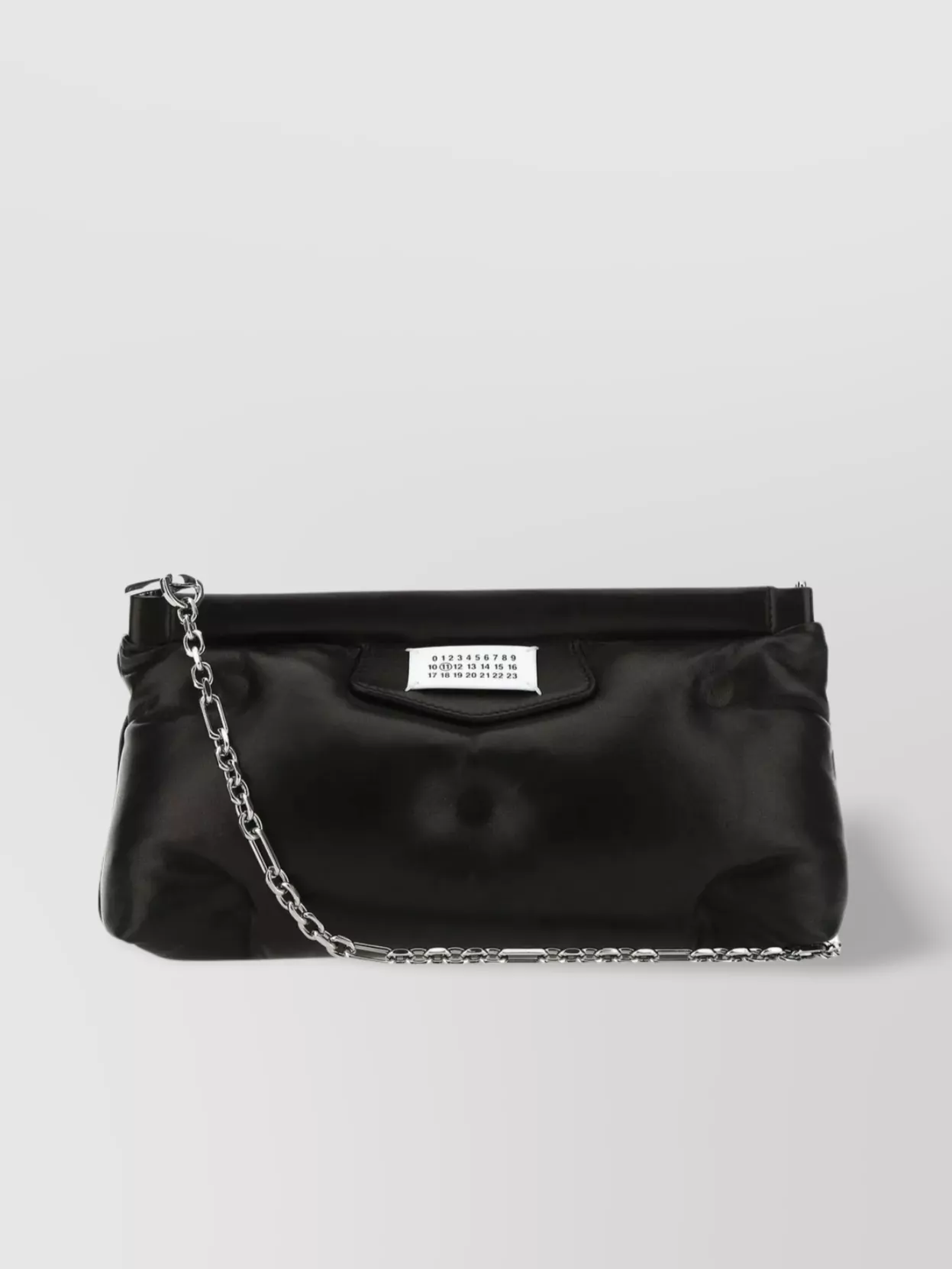 Shop Maison Margiela Quilted Leather Red Carpet Clutch