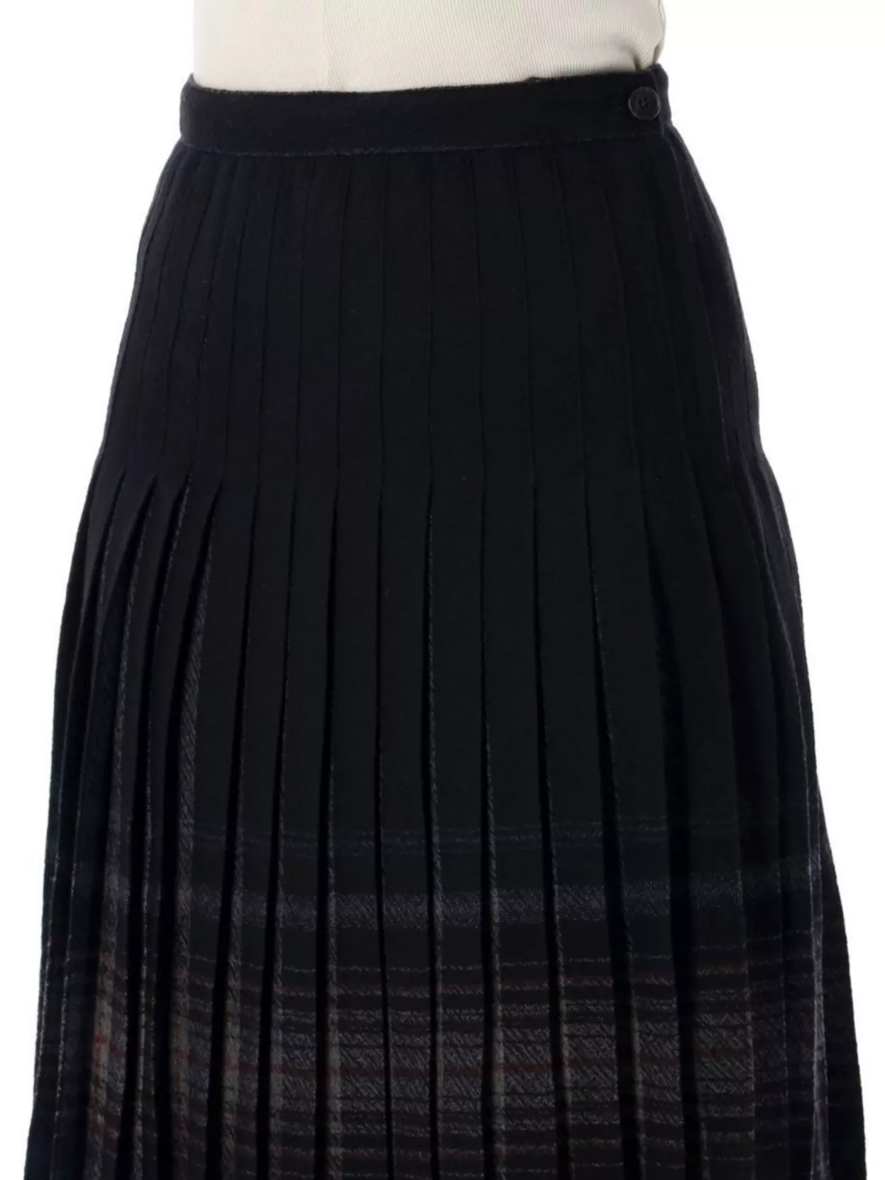 Low Classic Reversible Midi Skirt Pleated In Animal Print