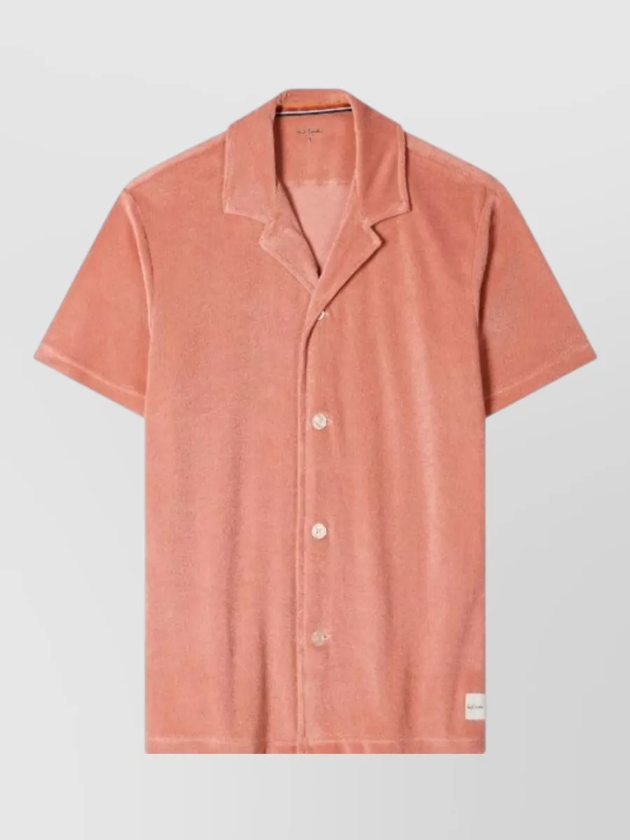 Paul Smith Towelling Short-Sleeve Shirt