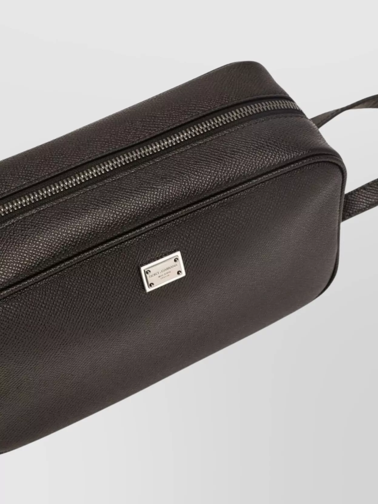Dolce&Gabbana Sicily Leather Toiletry Bag
