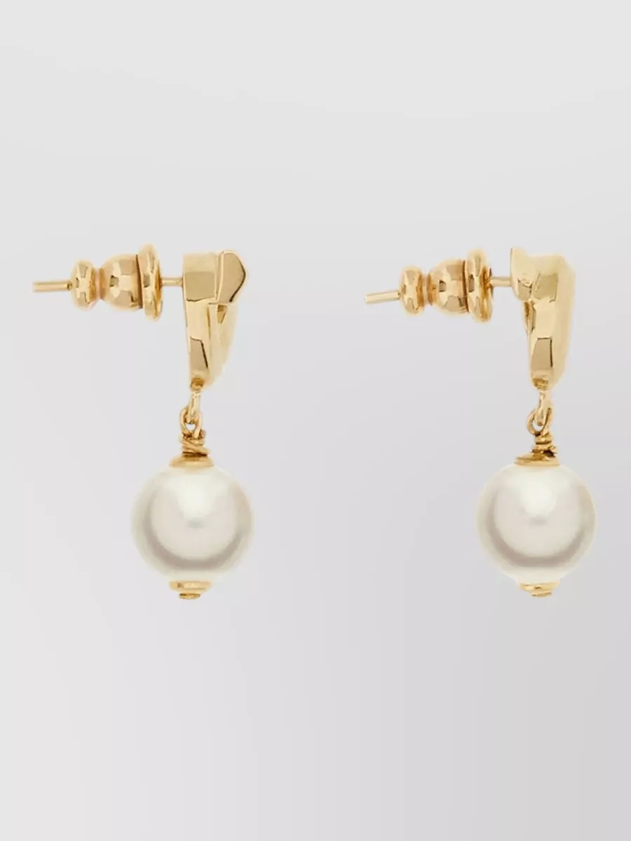Ferragamo Crystal-Embellished Earrings