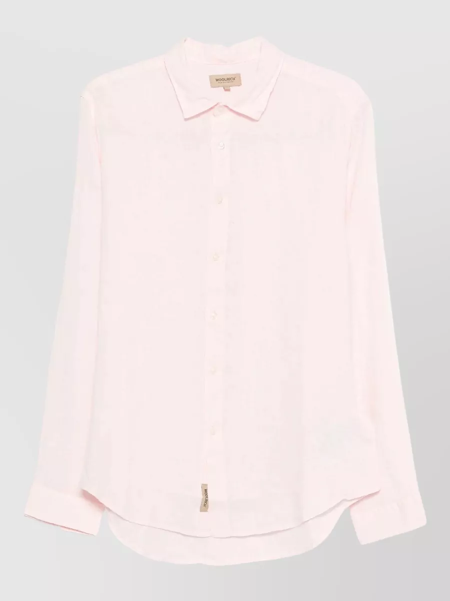 Woolrich linen long-sleeve shirt