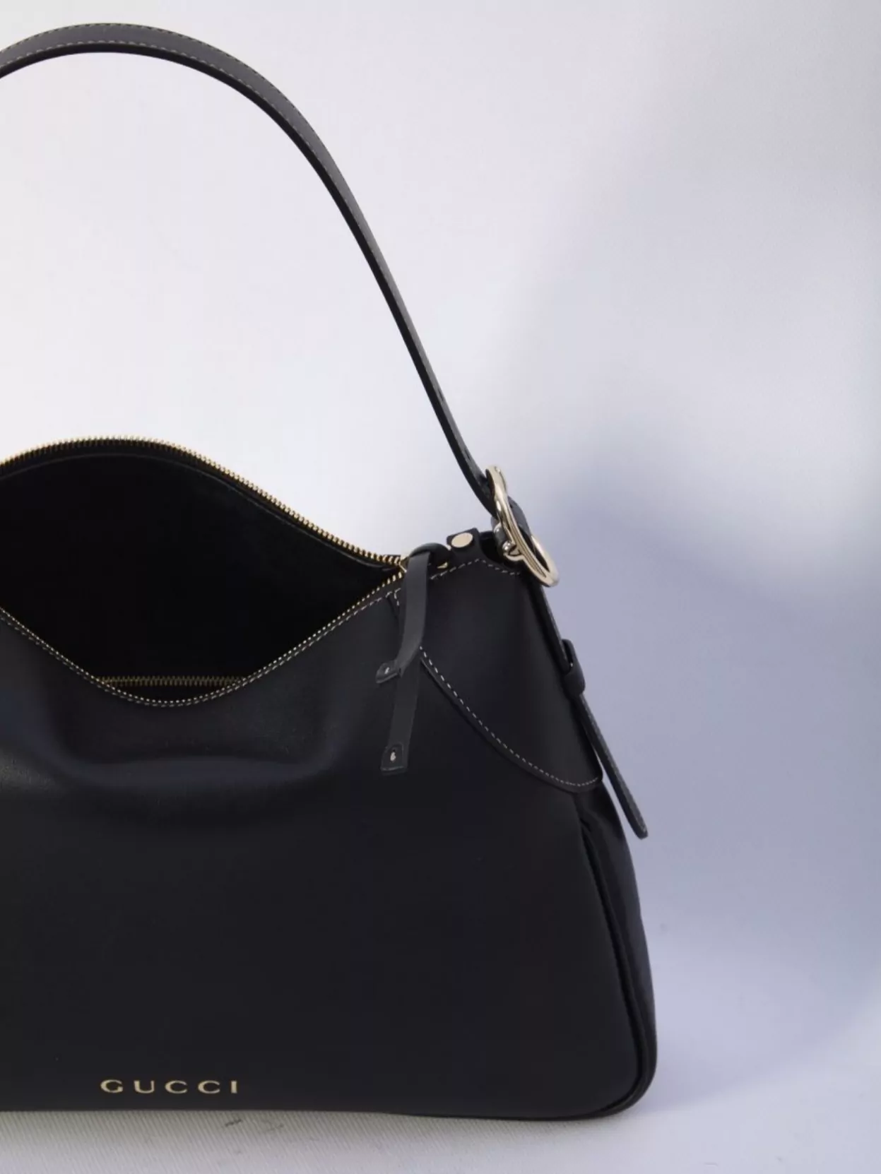 Gucci Oversized Leather Shoulder Bag