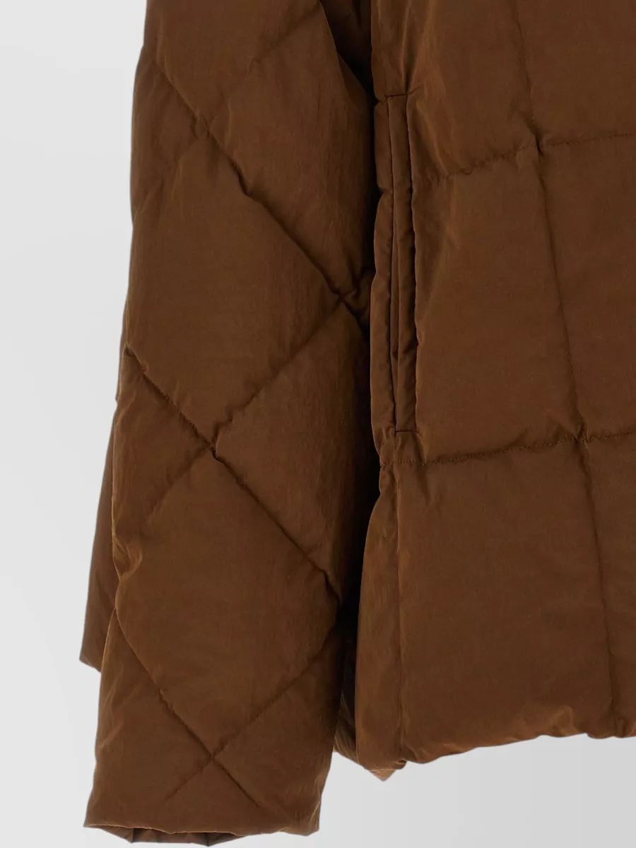 Ienki Ienki Quilted Arco Parka Coat