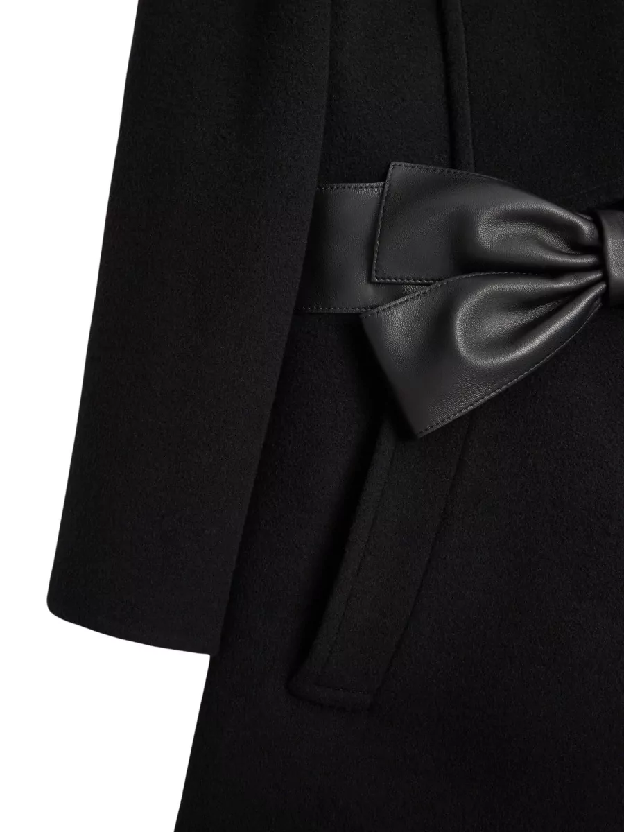 Valentino Wool cashmere belted coat