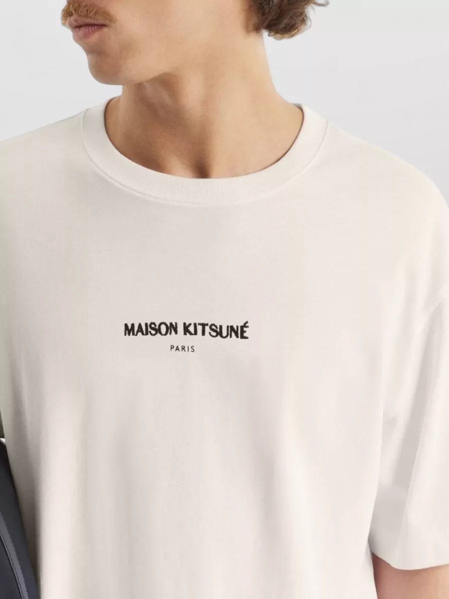 Maison Kitsuné Organic Cotton Logo T-Shirt