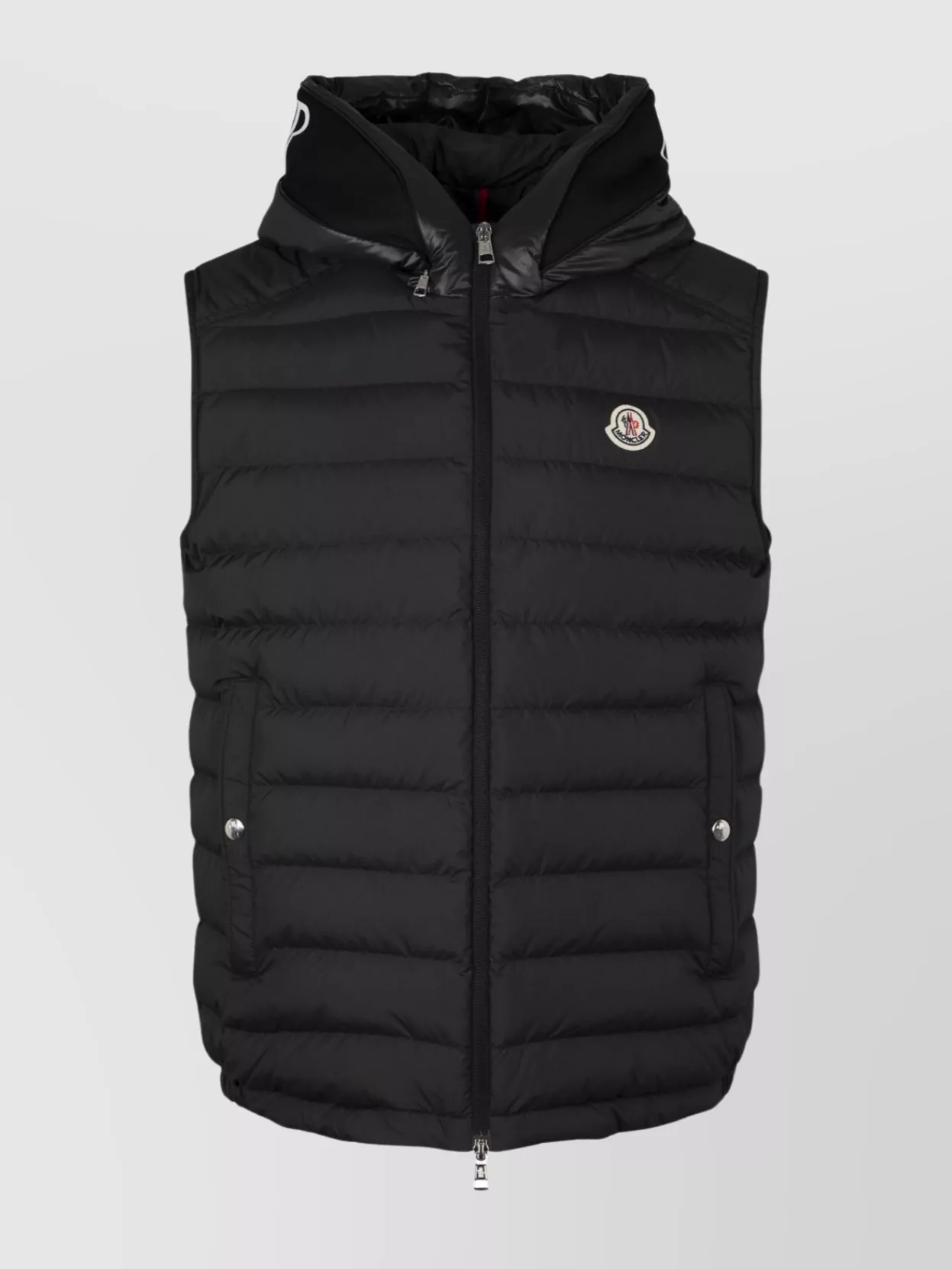 Moncler Hooded Padded Bodywarmer Two Side Pockets