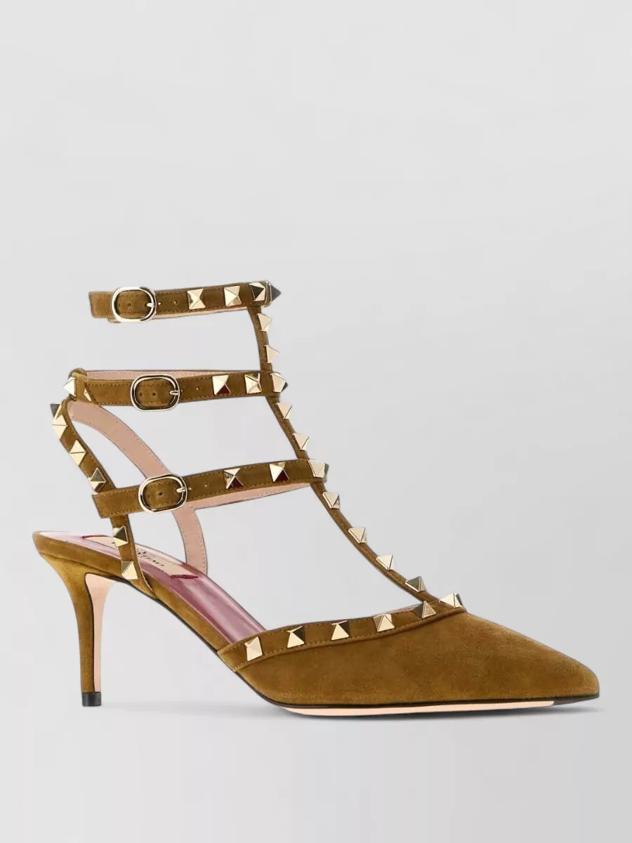 Valentino Garavani Suede Rockstud Pumps
