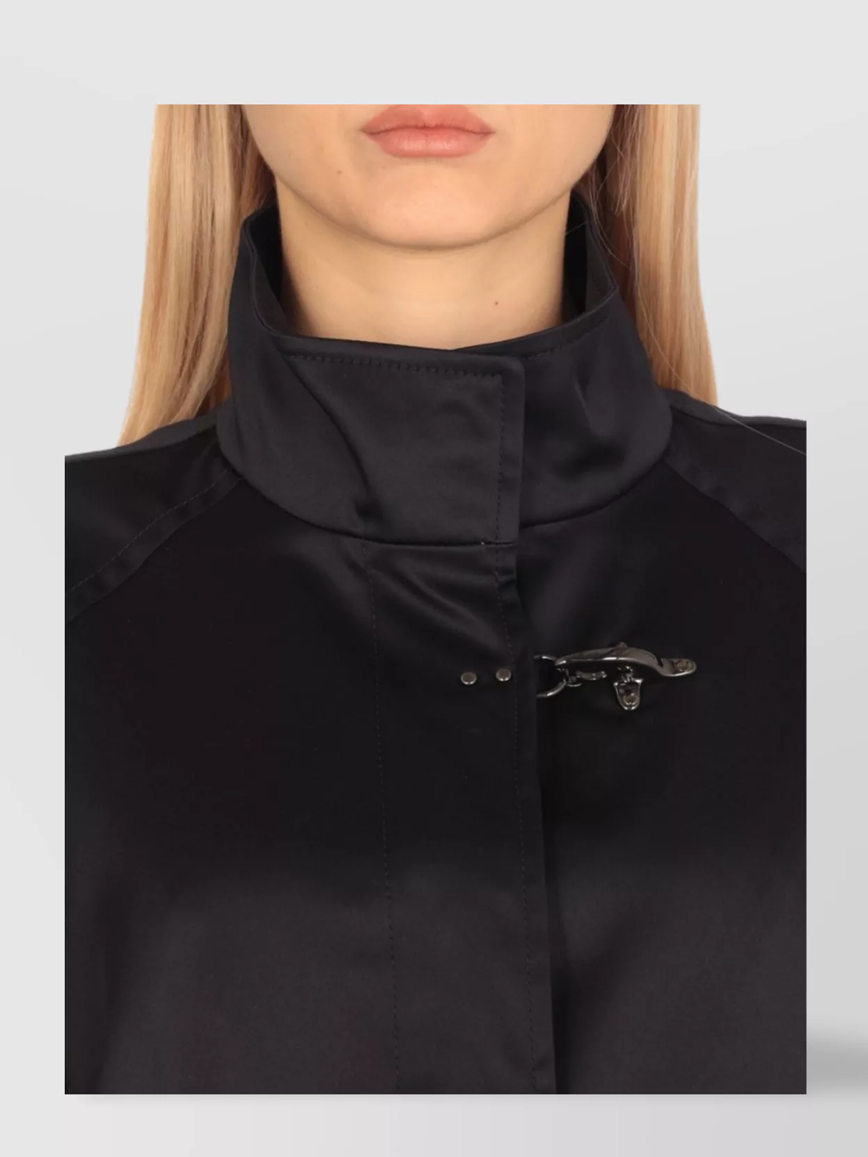 Fay Short High Collar Waterproof Jacket