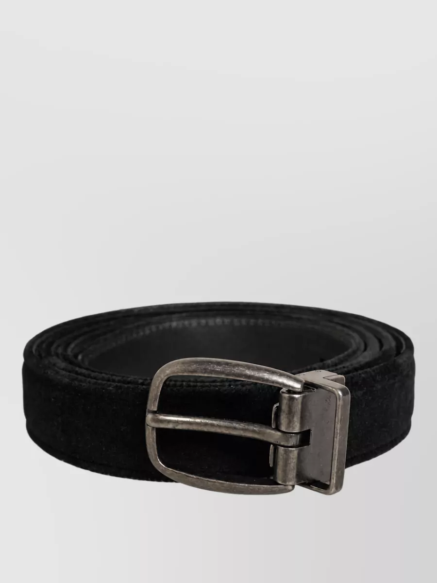 Dolce&Gabbana Cotton Leather Belt