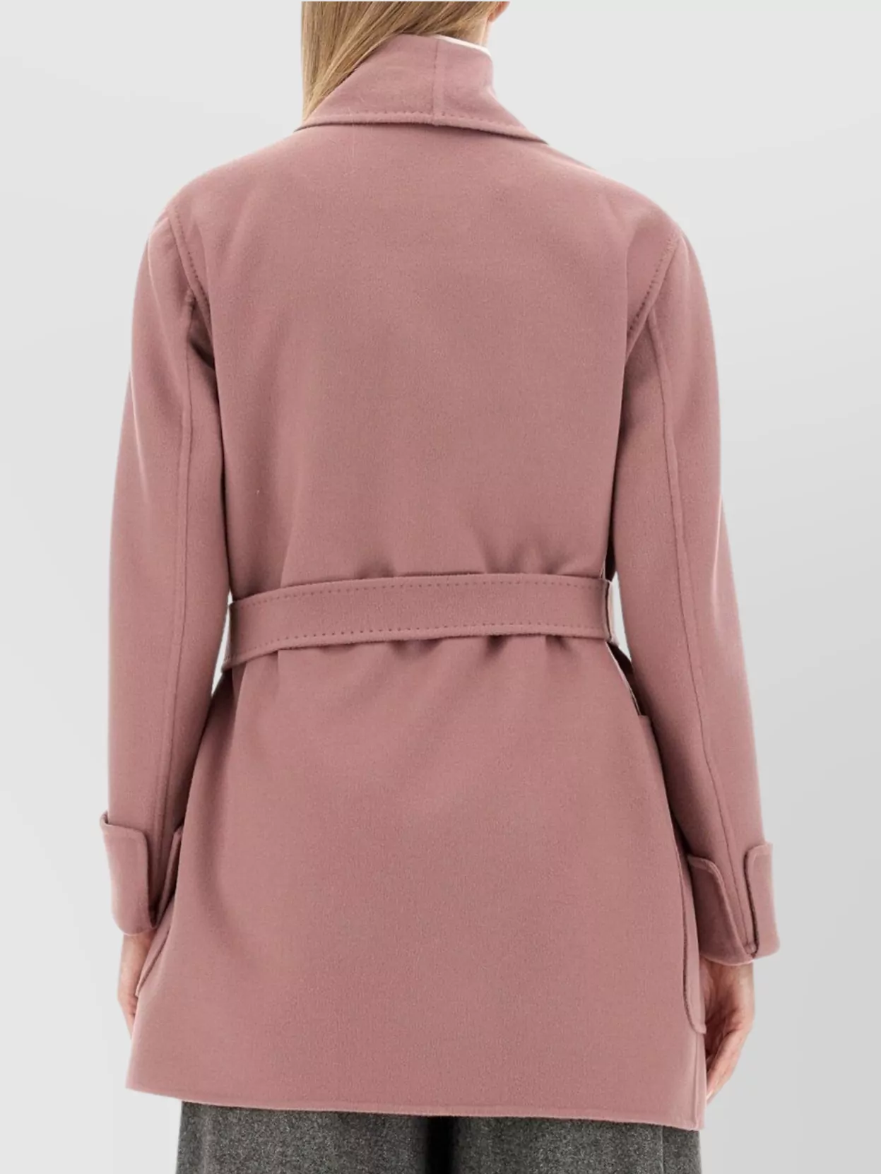 Max Mara Cashmere Blend Belted Jacket