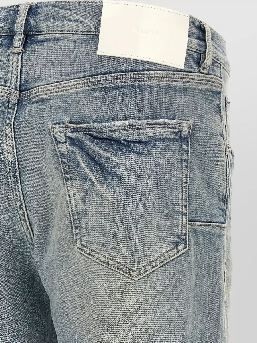 Purple Denim Jeans