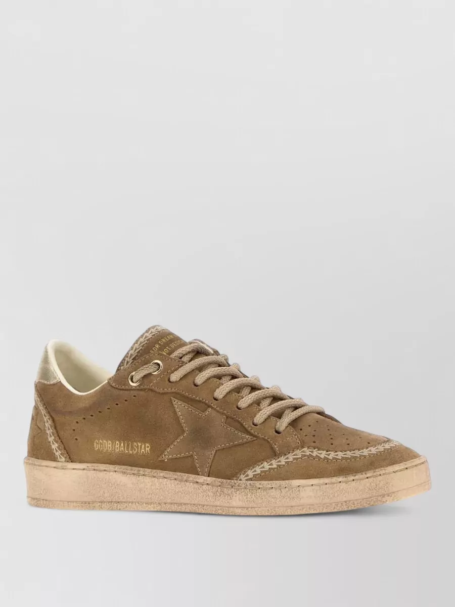 Golden Goose suede low-top sneakers