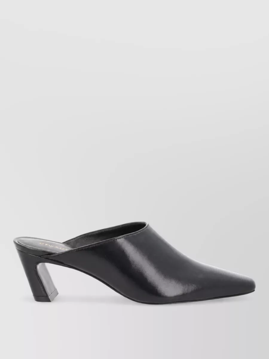 Stuart Weitzman Leather Mules