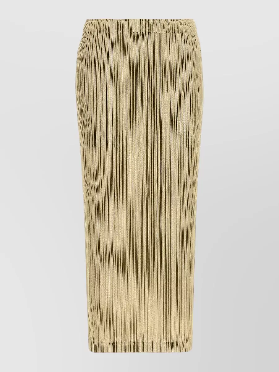 Pleats Please Issey Miyake pleated midi skirt