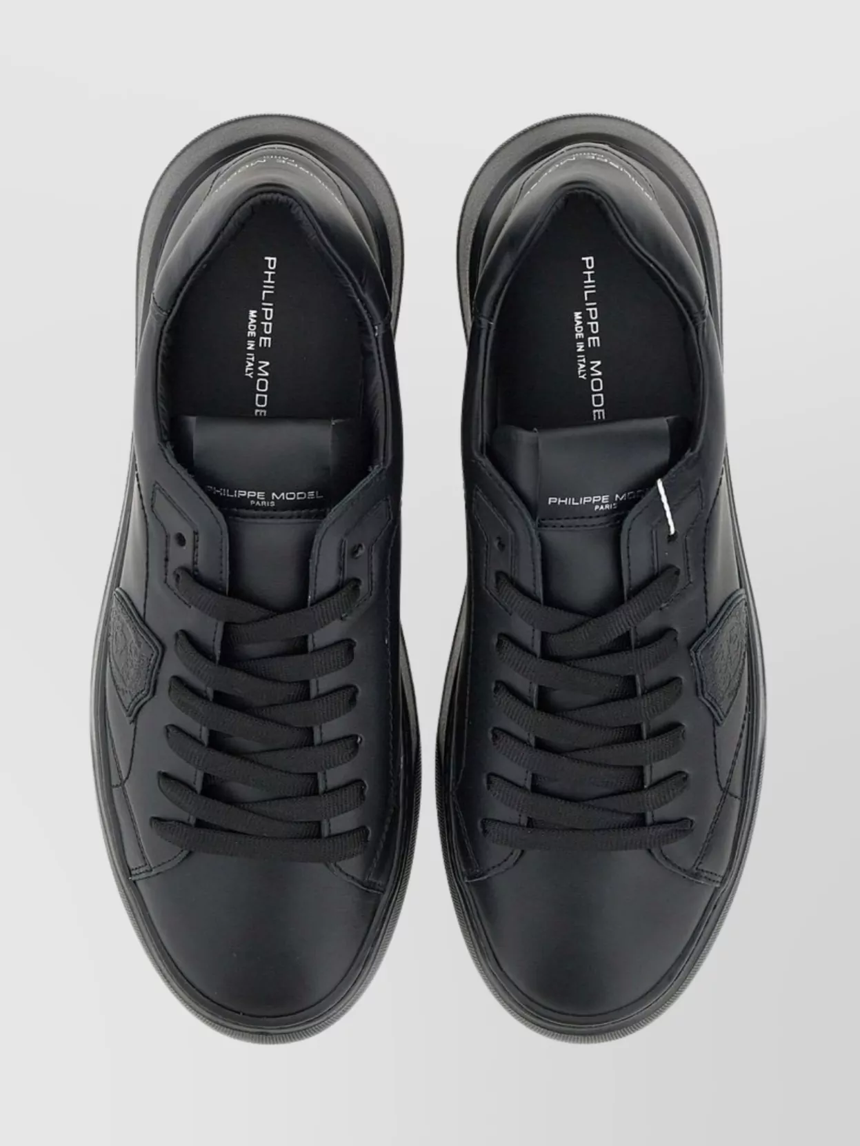 Philippe Model Leather Low-Top Sneakers