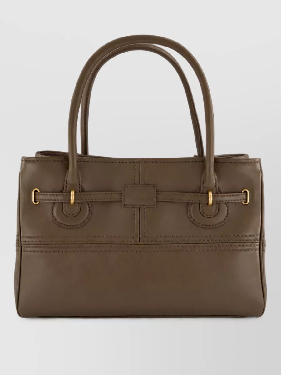 Chloé Paddington Buffalo Leather Shoulder Bag