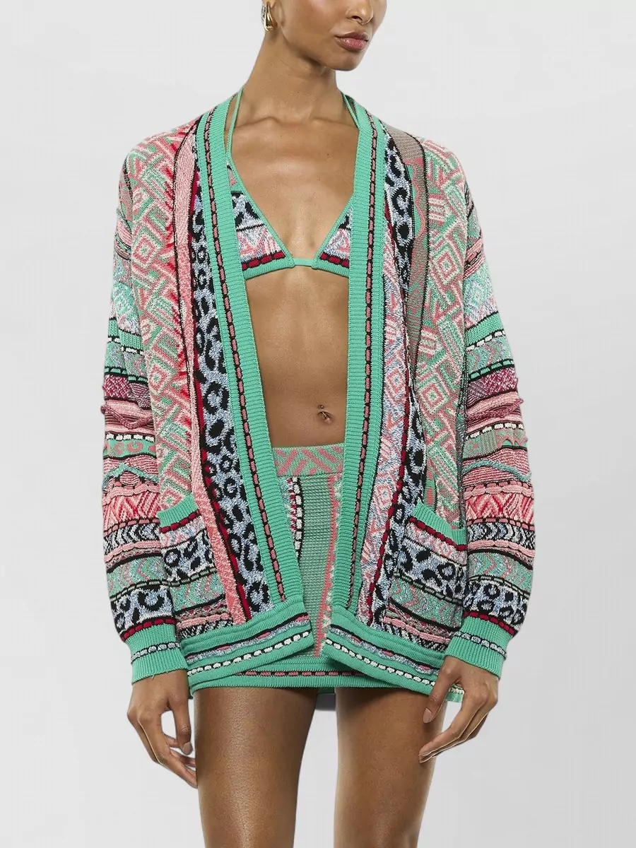 Laneus Oversized Knit Cardigan