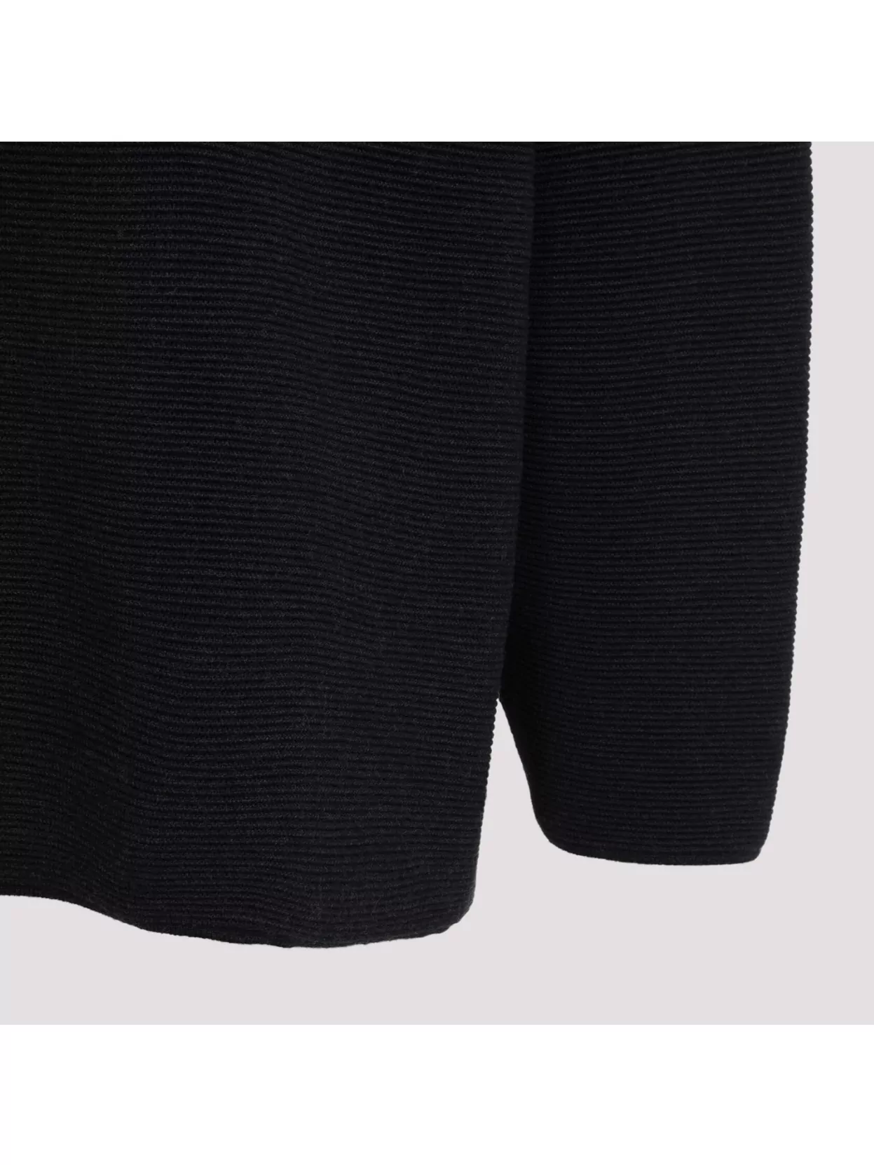 Fear Of God Black Dropped Shoulder Sweater In Black