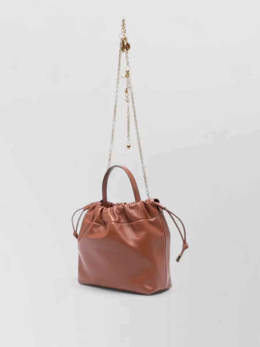 Chloé Chloé Icons Small Lambskin Bucket Bag
