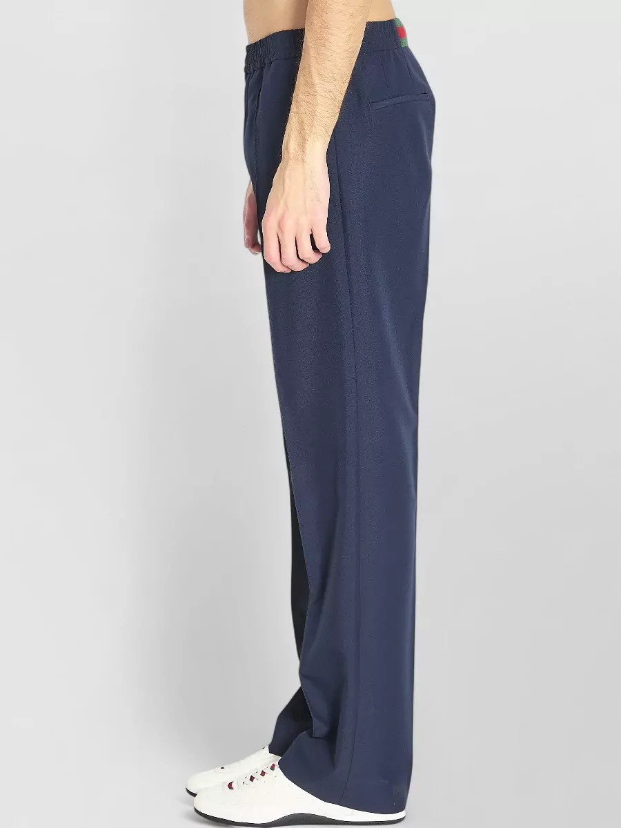 Gucci Technical Panama Sport Trousers Regular Fit