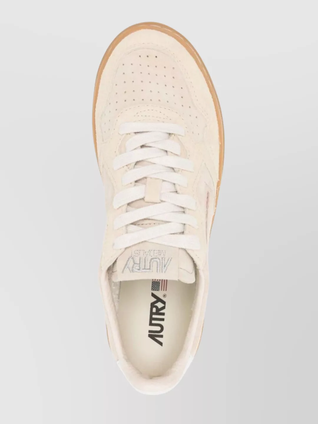Shop Autry Low Top Sneakers Medalist Wom In Neutrals