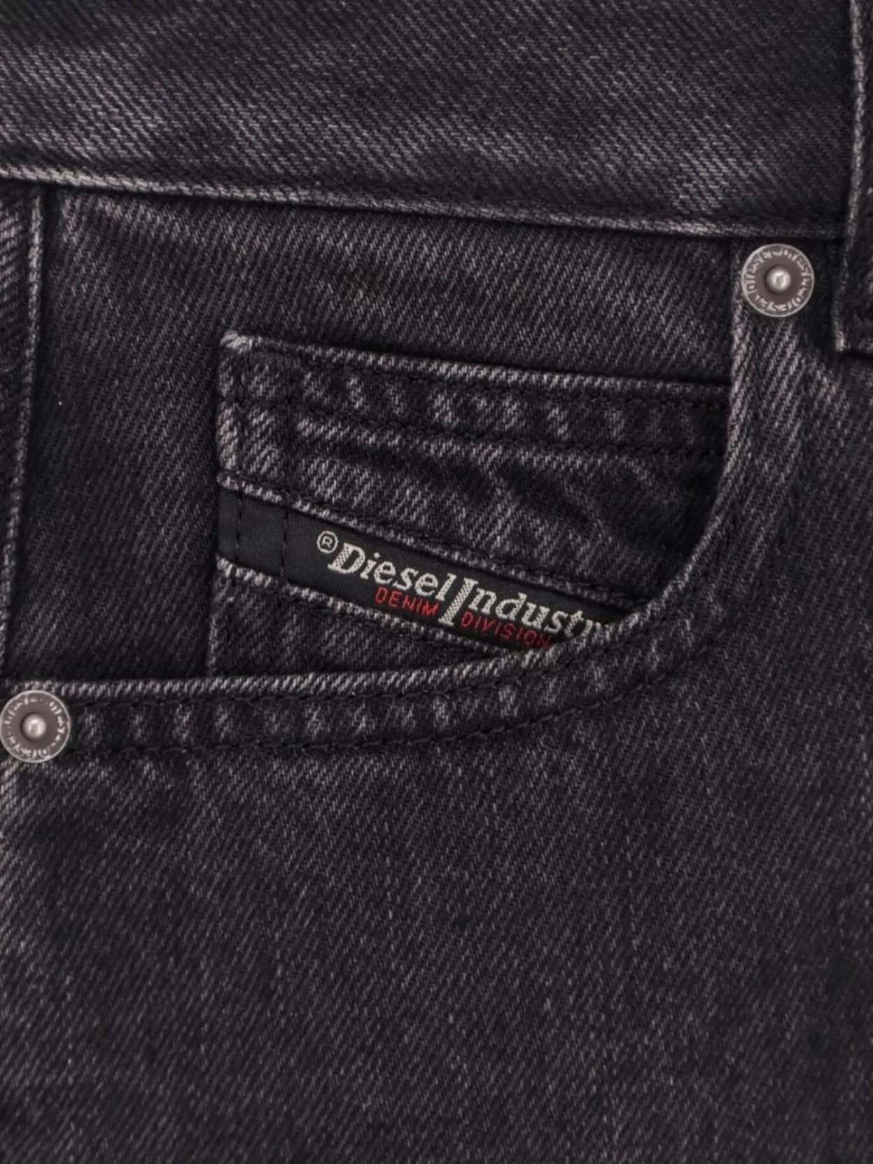 Diesel Short Skirt With Pockets And Belt Loops