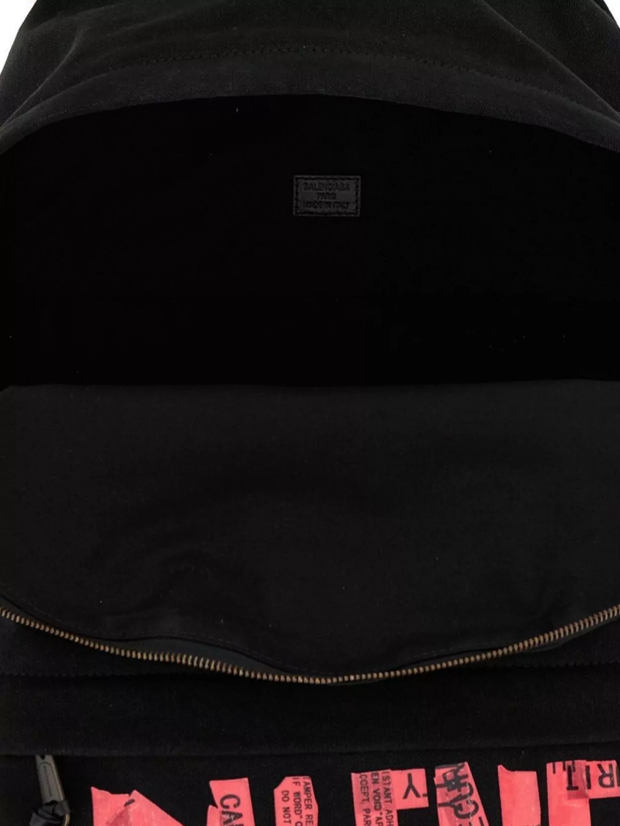 Balenciaga 'Front Zip Pocket' Printed Backpack