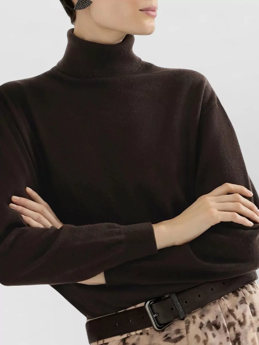 Brunello Cucinelli Cashmere Turtleneck Sweater