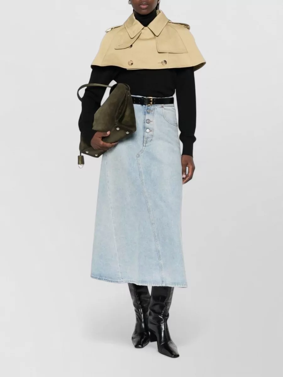 Burberry Cotton Trench Cape