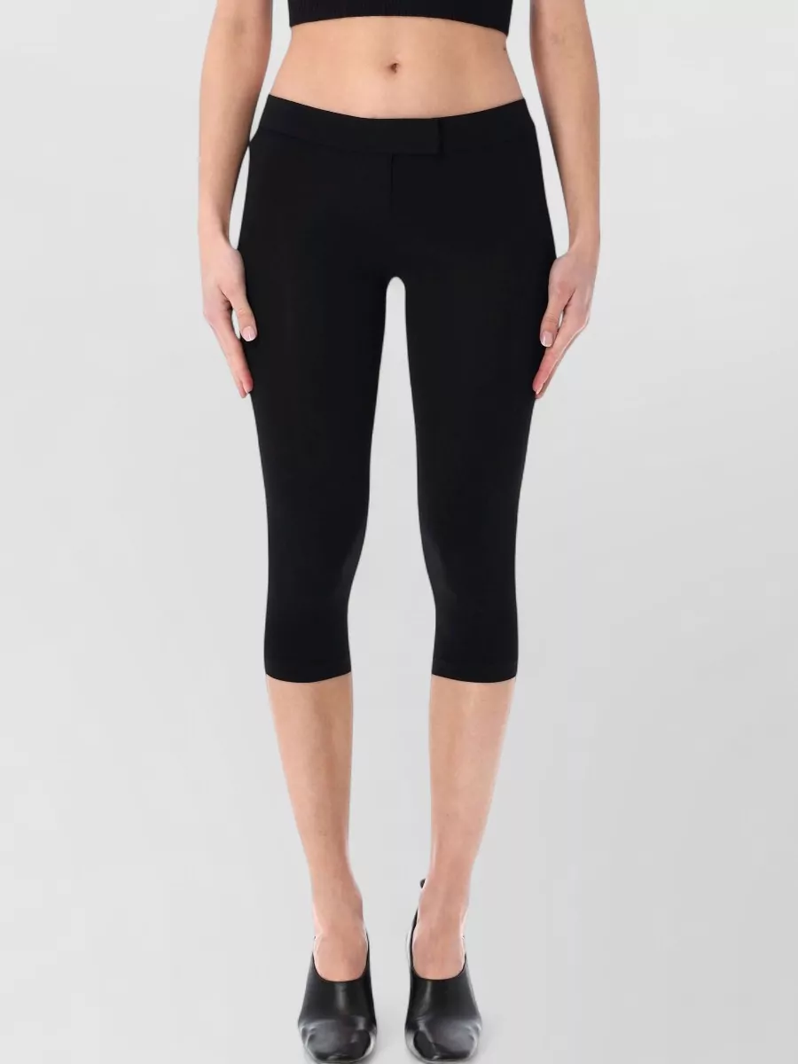 Magda Butrym Mid-Rise Slim-Fit Cropped Trousers