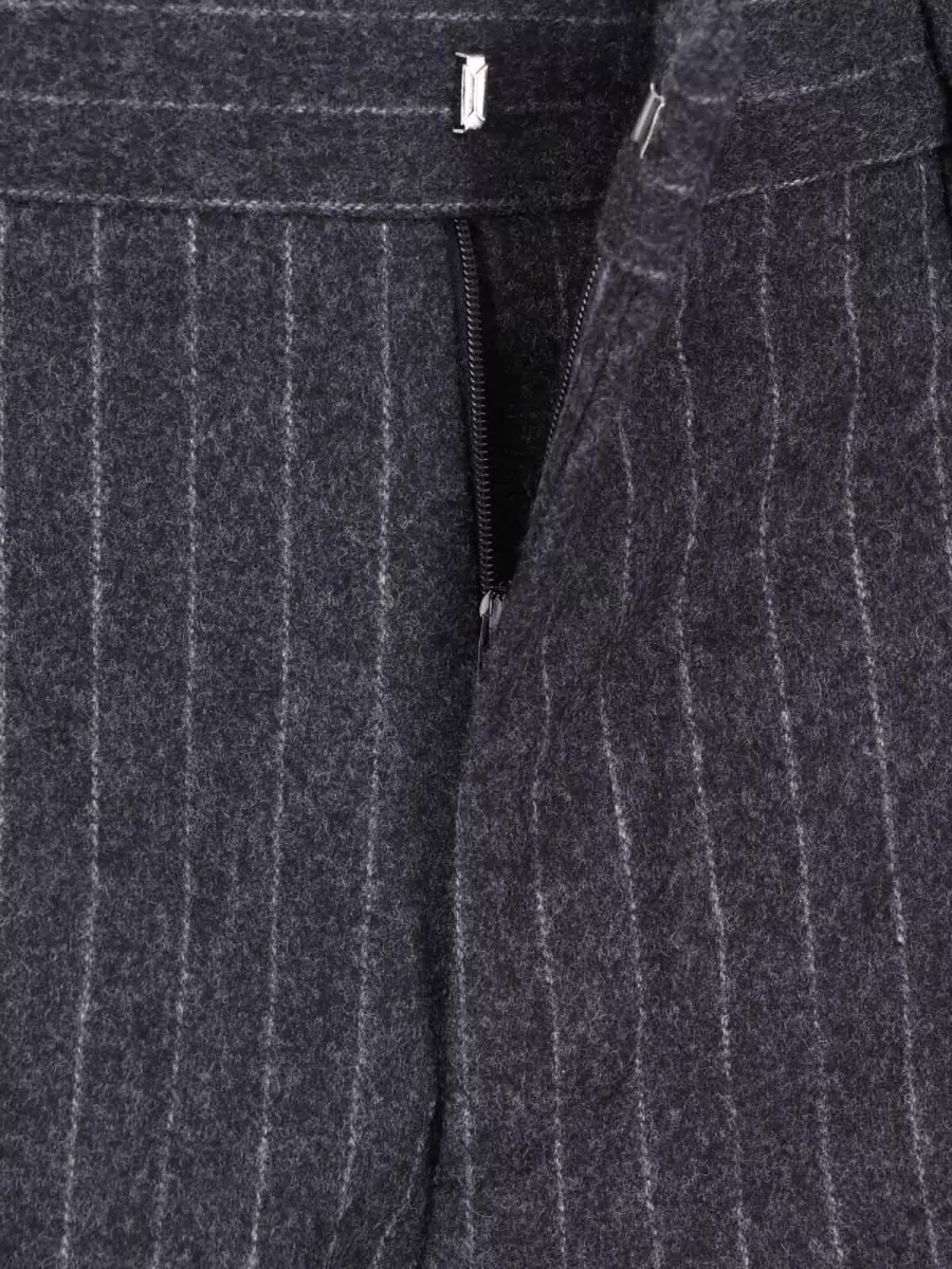 Lardini Wool Double Breasted Coat