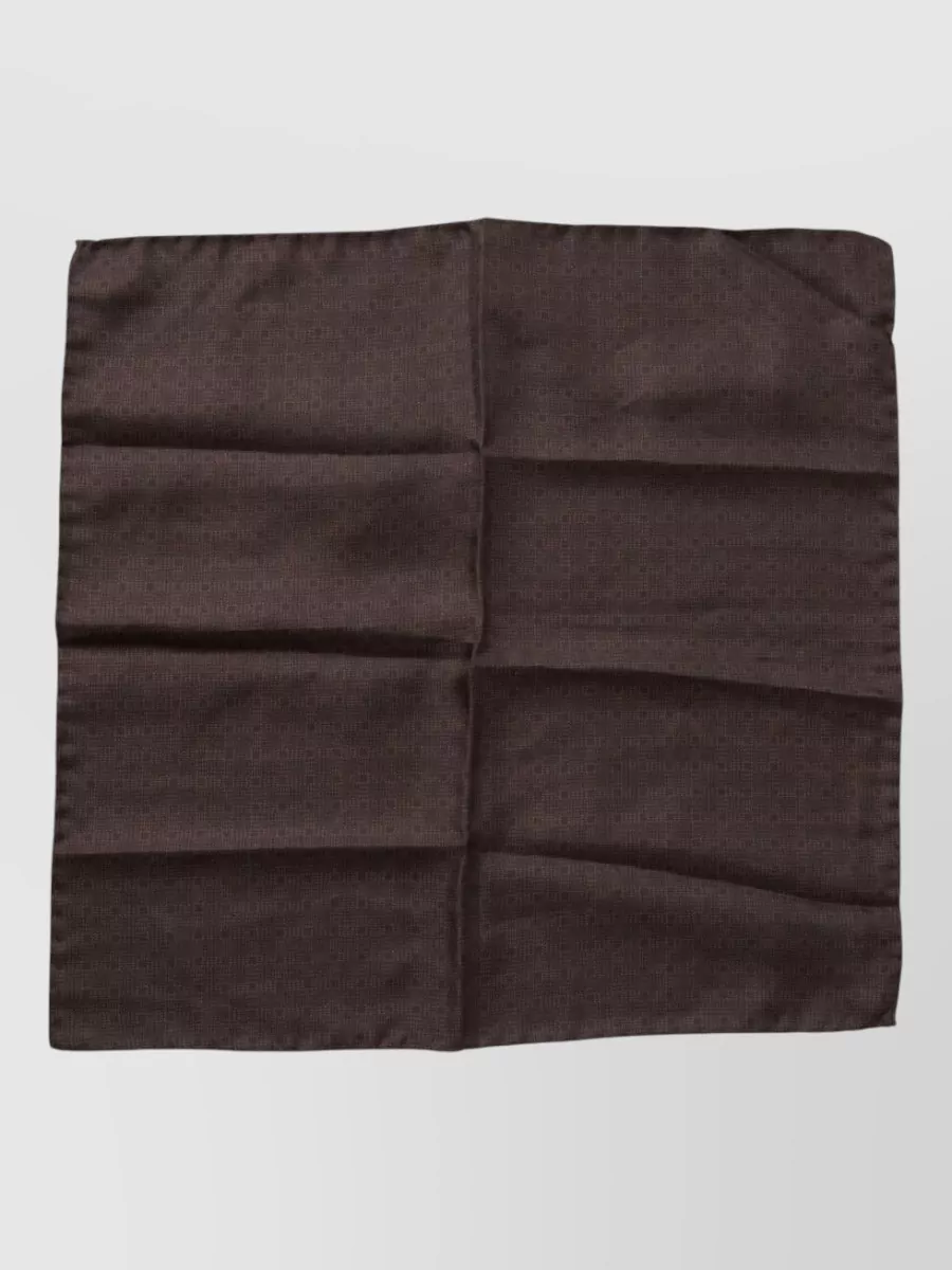 Dolce&Gabbana silk geometric-print pocket square