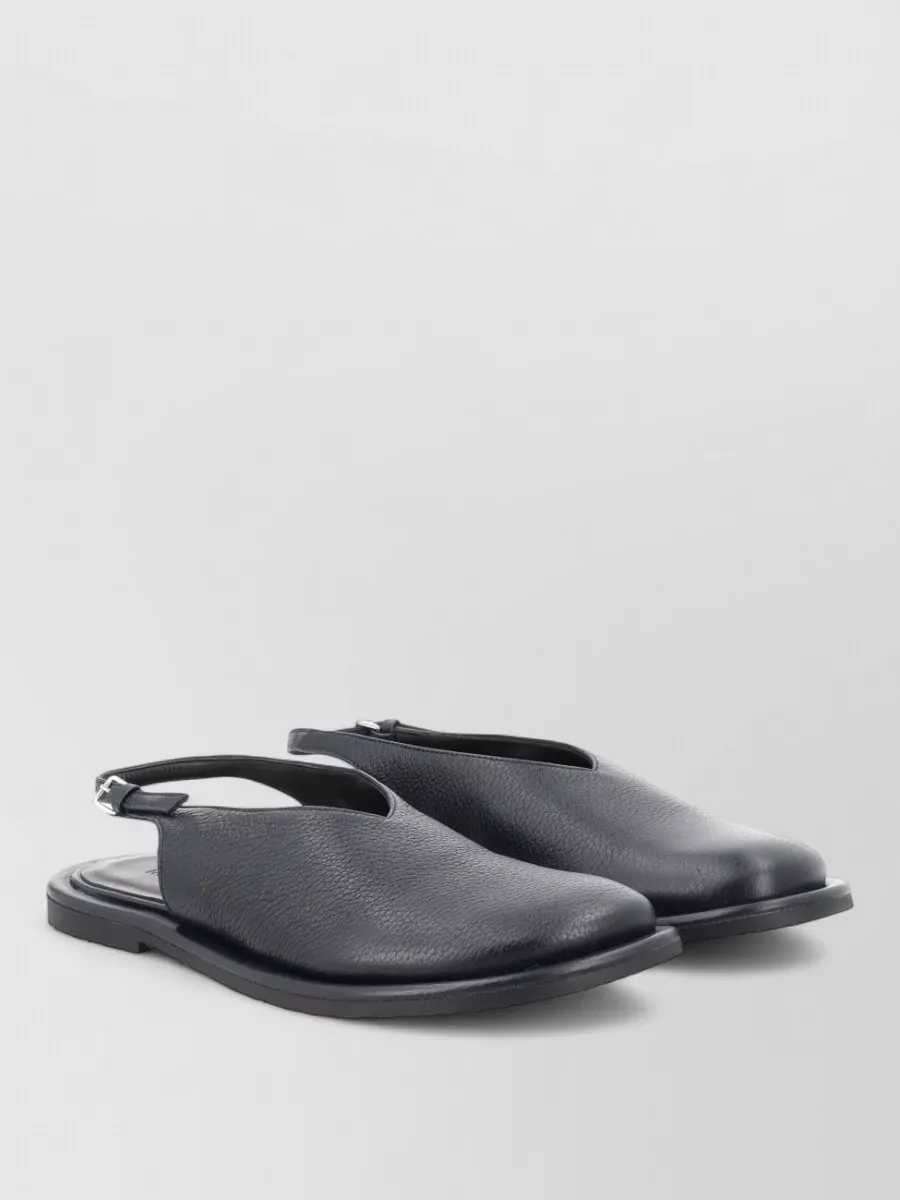 Studio Nicholson Leather Slingback Sandals