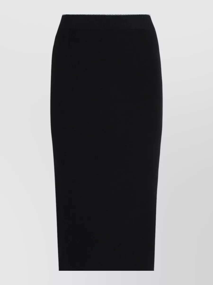 Pinko ribbed knit pencil skirt