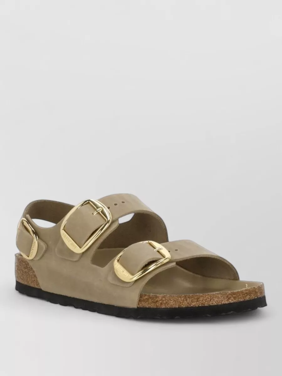 Birkenstock Leather Flat Sandals