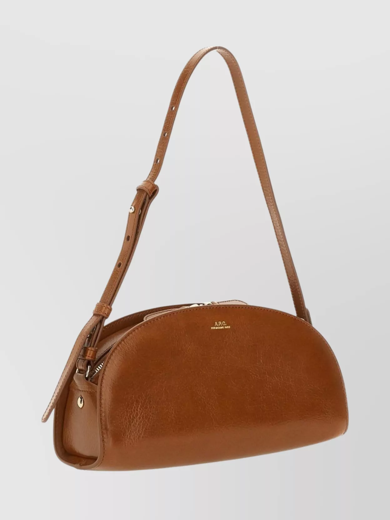 A.p.c. Structured Shoulder Bag Adjustable Strap