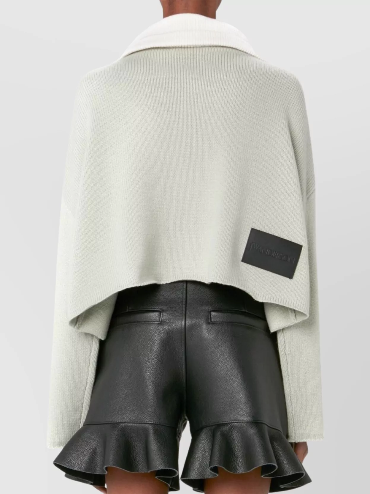 Jw Anderson Cropped Knitwear Jumper Long Sleeves