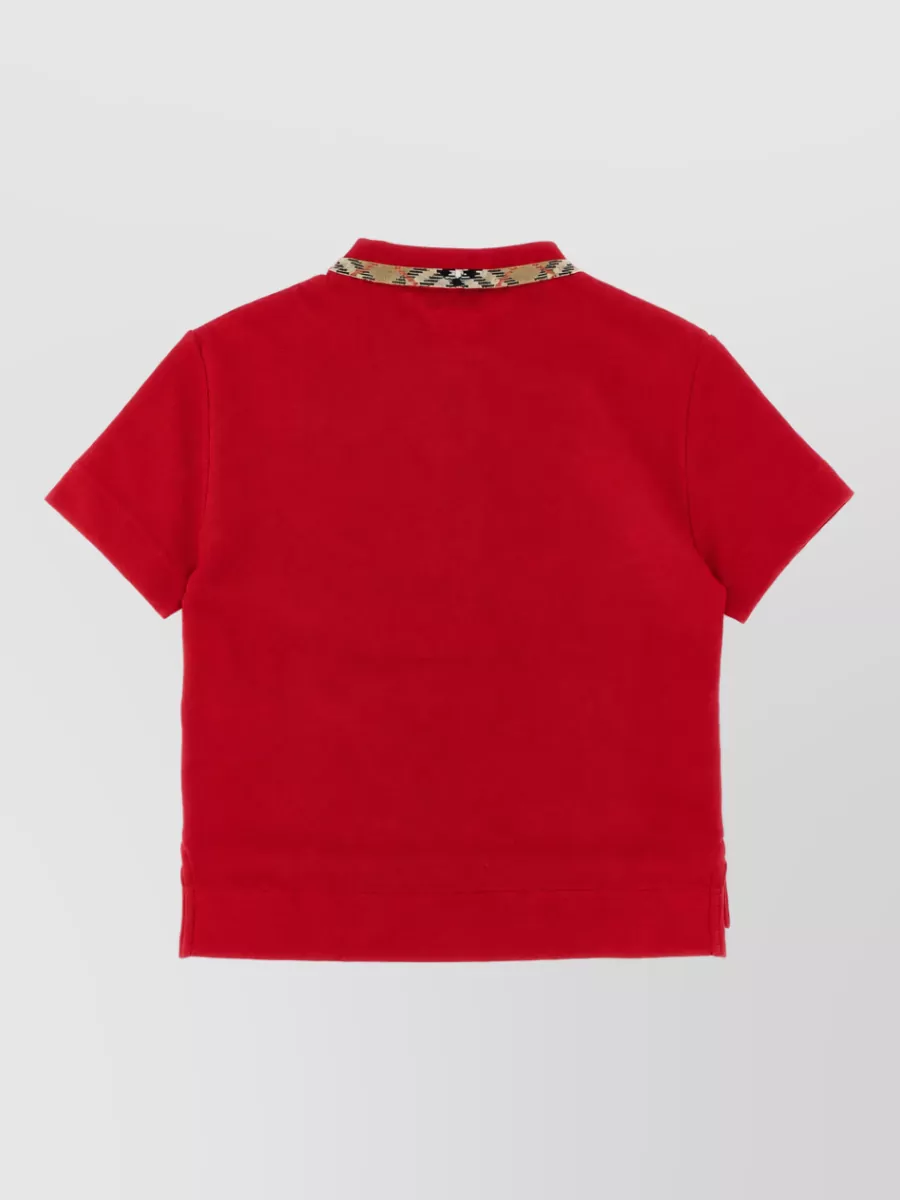 Burberry Cotton Piqué Short-Sleeve Polo Shirt