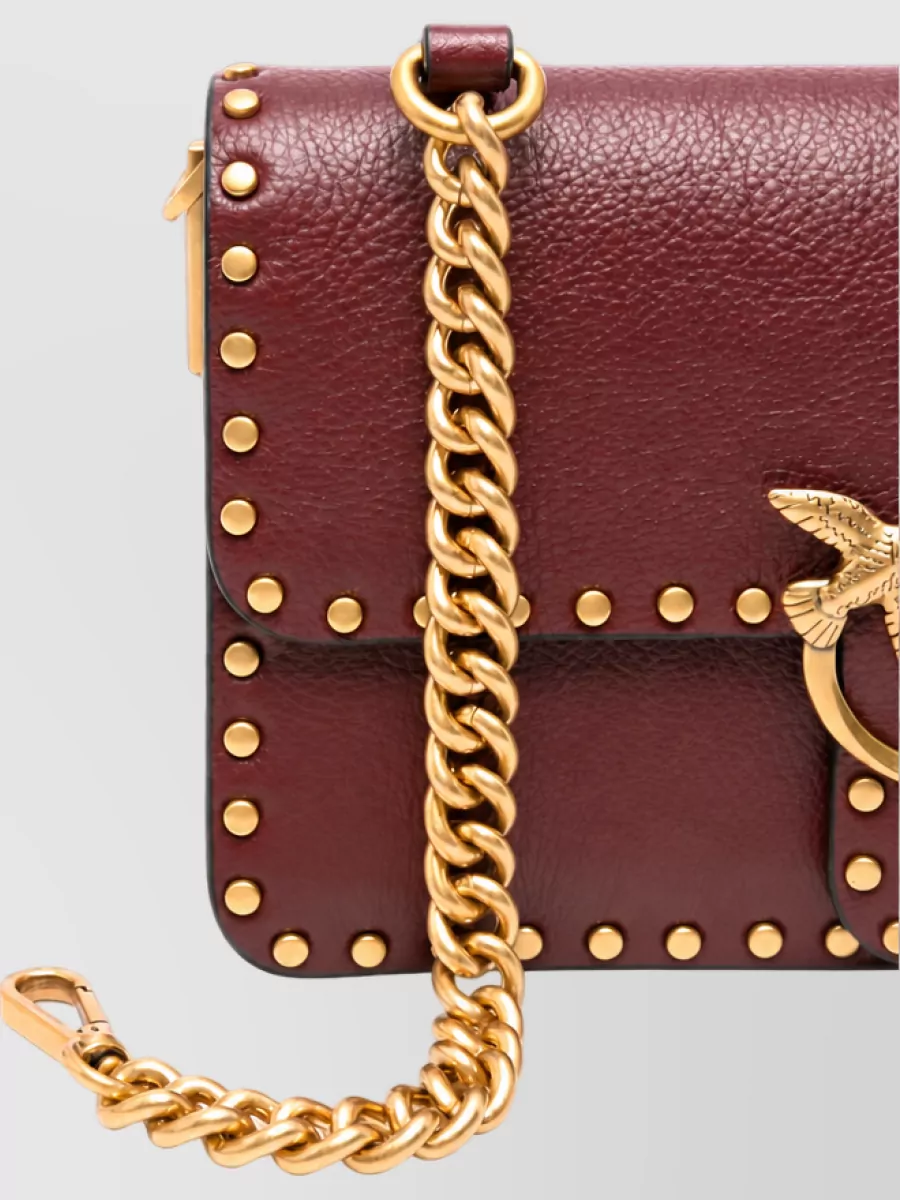 Pinko Love Bon Bon Silk Clutch Bag