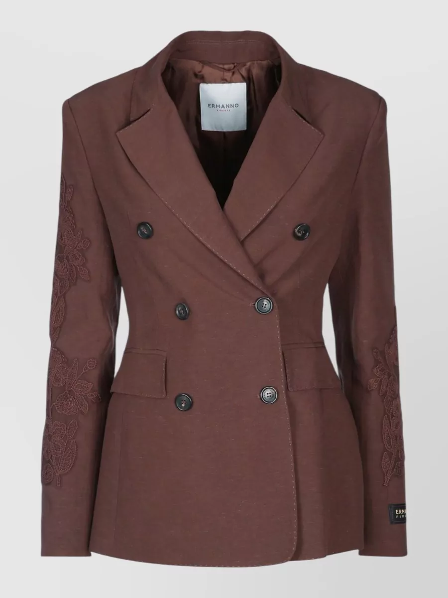 Ermanno Firenze Double-Breasted Blazer