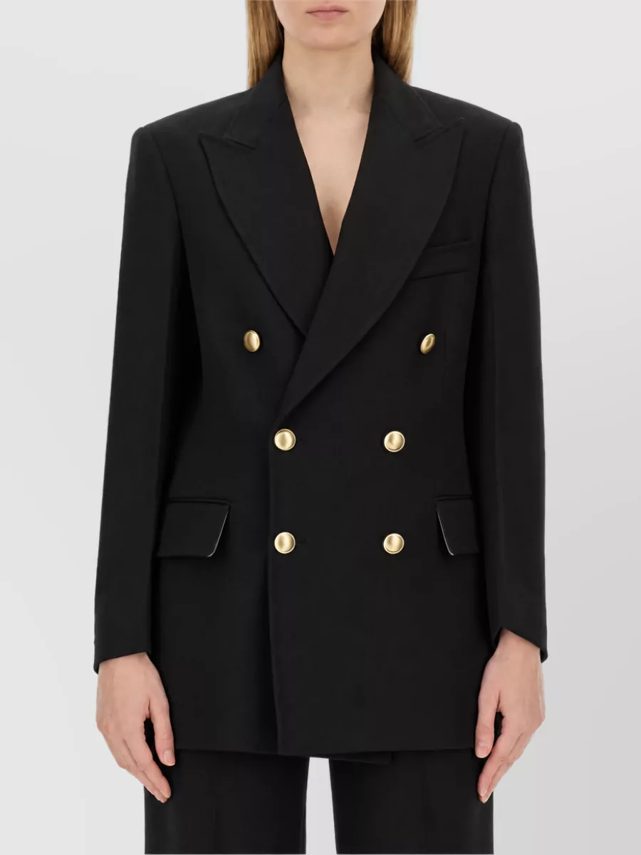 Victoria Beckham Double-Breasted Suit Jacket