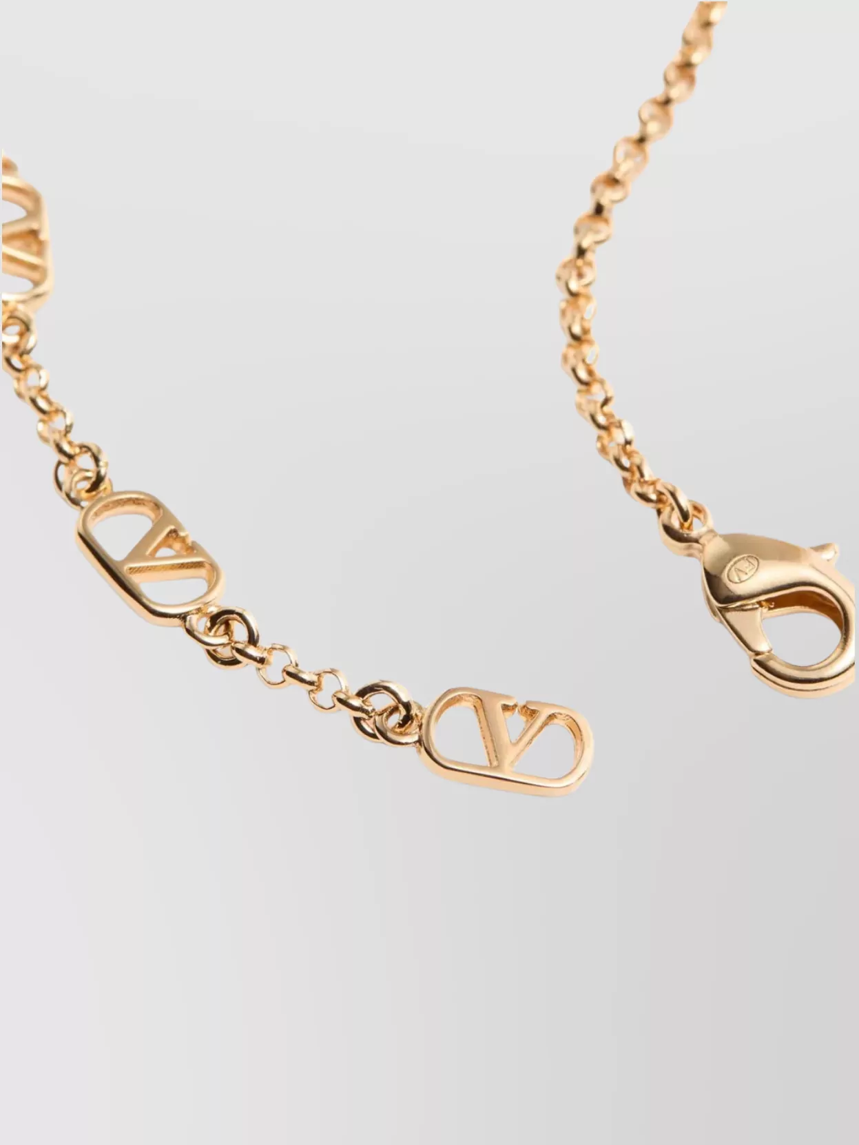 Valentino Garavani Link Chain Pearl Pendant Necklace