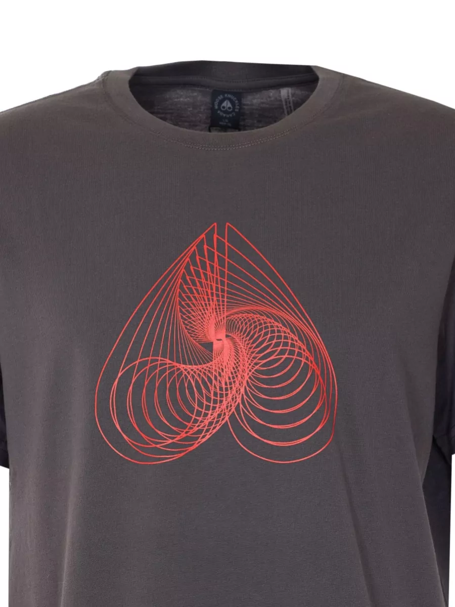 Moose Knuckles Printed Cotton T-Shirt