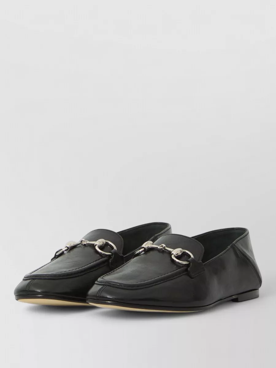 Gucci leather loafers