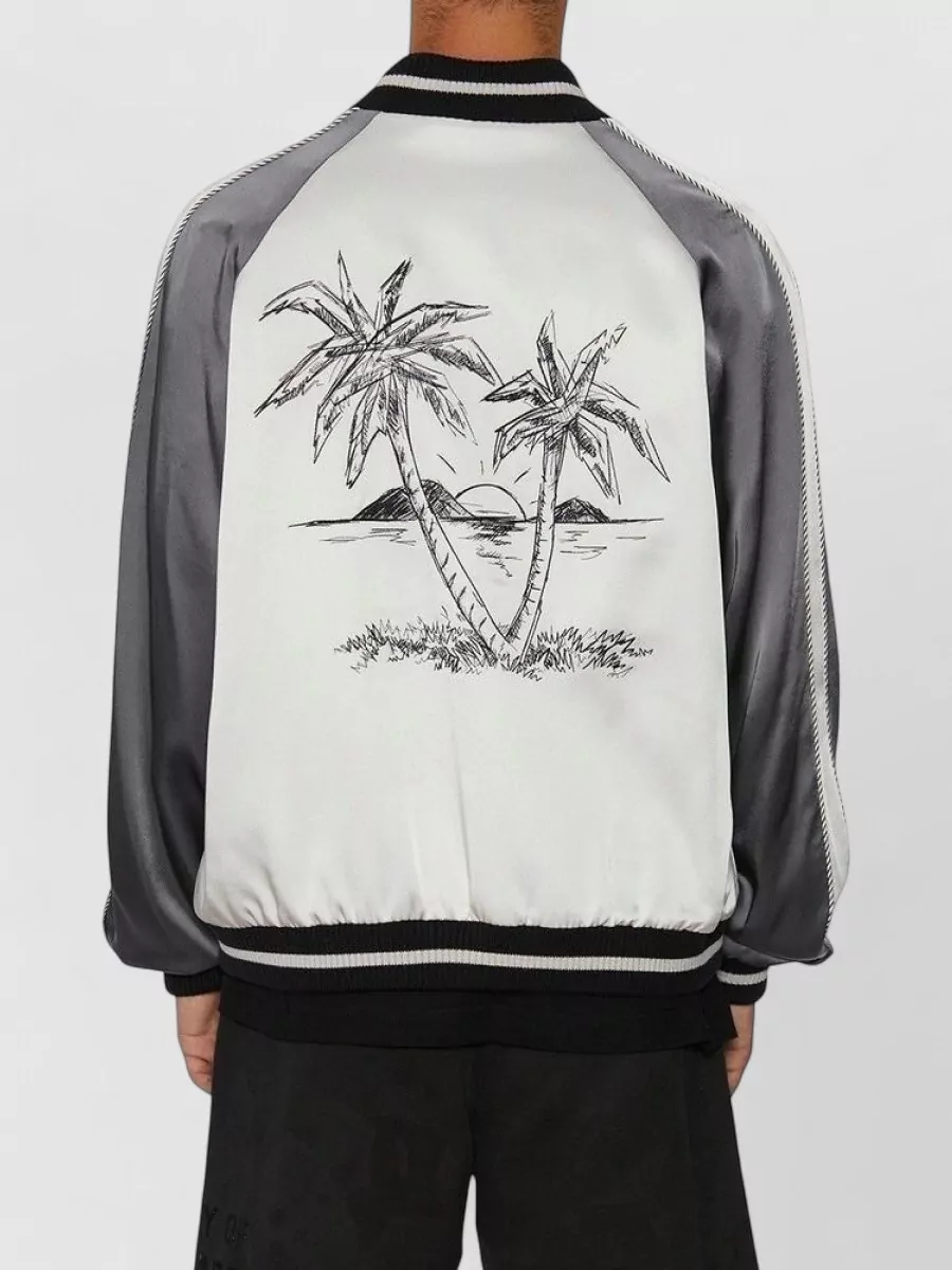 Palm Angels Acetate Bomber Jacket