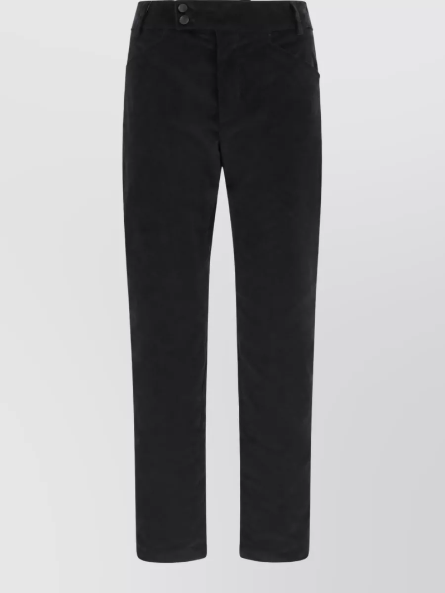 Dolce&Gabbana velvet straight-leg trousers