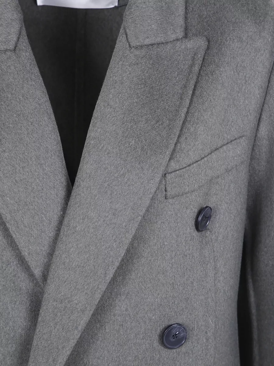 Victoria Beckham Wool Cashmere Fitted Coat